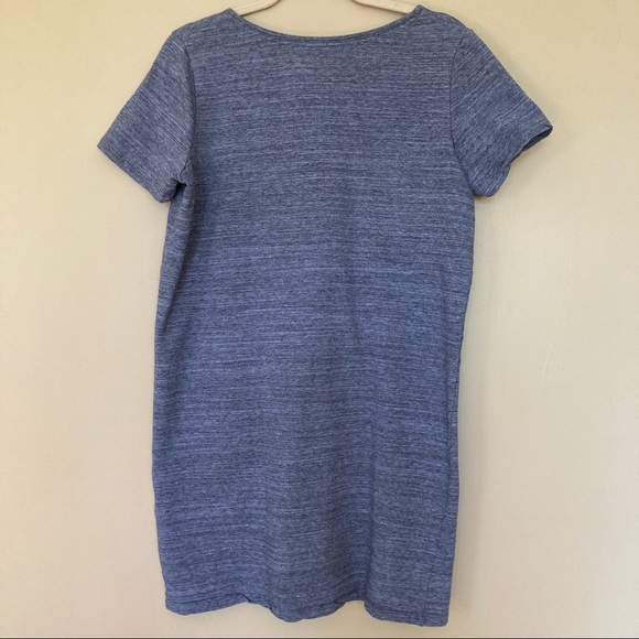 FLEUR BLEUE Blue Heather Tunic EUC - Picture 2 of 3